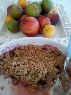 cooking in israel, fruits desserts